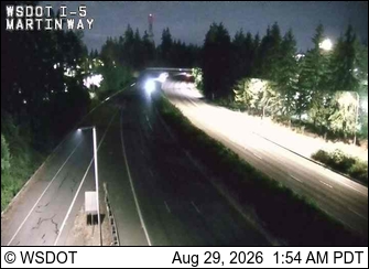 I-5 at MP 109: Martin Way live camera view