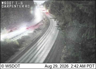 I-5 at MP 109.9: Carpenter Rd South live camera view
