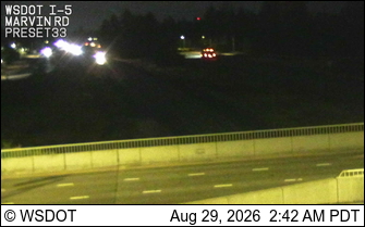 I-5 at MP 111.9: Marvin Rd live camera view