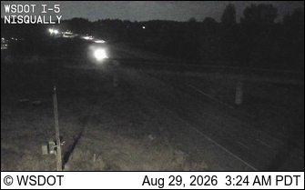 I-5 at MP 114.1: Nisqually live camera view