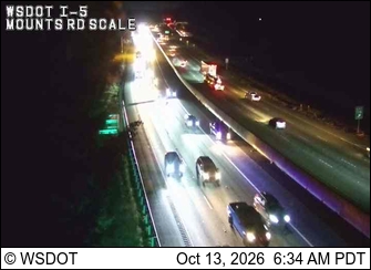 I-5 @ MP 117.18: Mounts Rd Scale live camera view