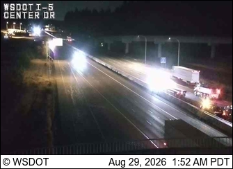 I-5 at MP 117.9: Center Dr live camera view