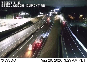 I-5 @ MP 119.1: Steilacoom-Dupont NB live camera view