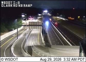 I-5 @ MP 119.2: Dupont Gate live camera view