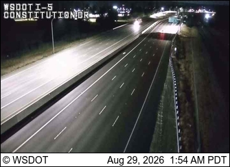 I-5 @ MP 119.5: Constitution Dr live camera view