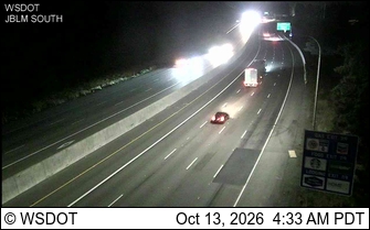 I-5 at MP 120.4: JBLM South live camera view