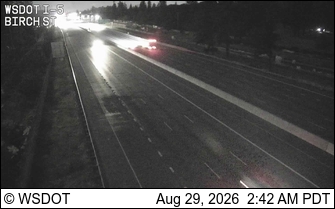 I-5 at MP 124.1: Birch St live camera view