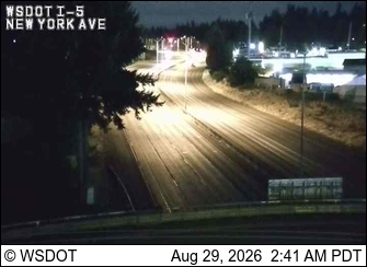I-5 at MP 125.2: New York Ave live camera view