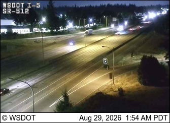 I-5 at MP 127.5: SB/SR 512 Interchange live camera view