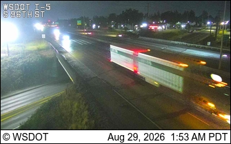 I-5 at MP 128.1: S 96th St live camera view