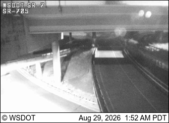 I-5 at 133.7: SB I-705 to NB I-5/SB SR 7, Ground live camera view