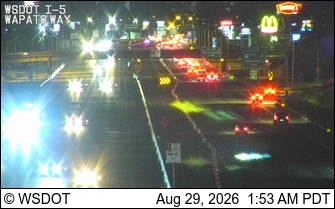 I-5 at MP 138.2: South of 70th Ave live camera view