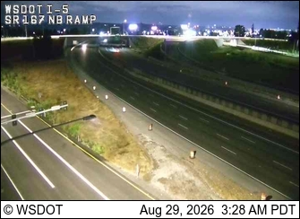 I-5 at MP 138.5: SR 167 NB Ramp live camera view