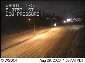 I-5 at MP 140.1: S 375th St live camera view