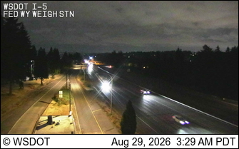 I-5 at MP 140.6: Weigh Station live camera view
