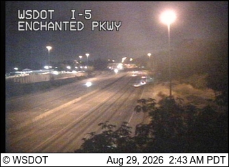 I-5 at MP 141.2: Enchanted Pkwy live camera view