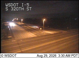 I-5 at MP 143.7: S 320th St live camera view
