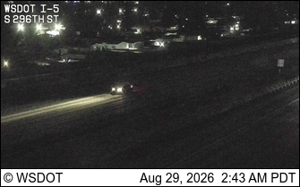 I-5 at MP 145.3: S 296th St live camera view