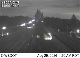 I-5 at MP 147.7: S 260th St live camera view