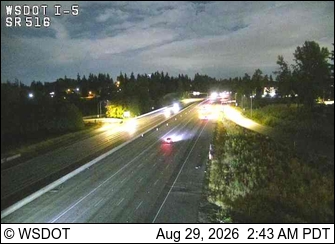 I-5 at MP 149.1: SR 516 Interchange live camera view