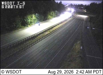 I-5 at MP 151.2: S 200th St live camera view