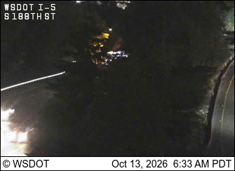 I-5 at MP 152.3: S 188th St live camera view