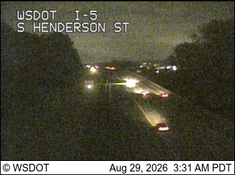 I-5 at MP 159.2: S Henderson St live camera view