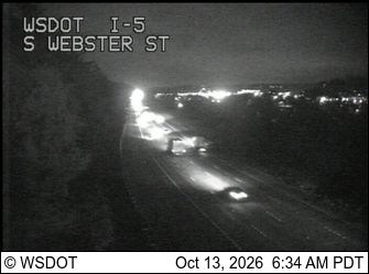I-5 at MP 160: S Webster St live camera view