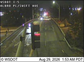 I-5 at MP 161.2: Albro Pl / Swift Ave live camera view