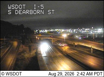I-5 at MP 164.6: S Dearborn St live camera view