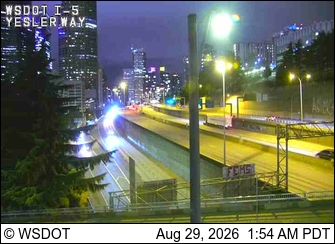I-5 at MP 165: Yesler Way live camera view