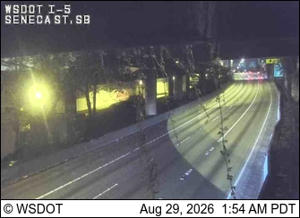 I-5 at MP 165.6: Seneca St, SB live camera view