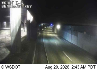 I-5 at MP 165.6: Seneca St Express Lanes live camera view