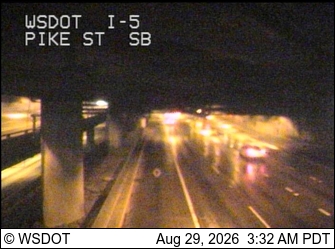I-5 at MP 165.9: Pike St, SB live camera view