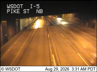 I-5 at MP 165.9: Pike St, NB live camera view