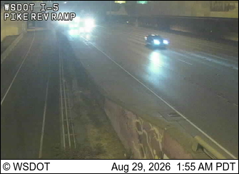 I-5 at MP 166.1: Pike Express Lanes Ramp live camera view