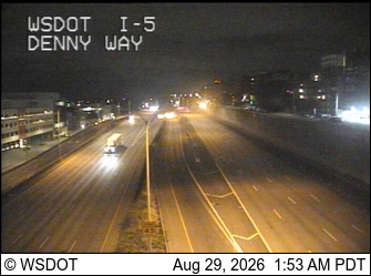 I-5 at MP 166.4: Denny Way live camera view