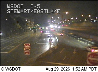 I-5 at MP 166.4: Stewart/Eastlake Ramp live camera view