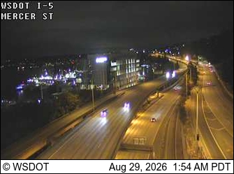 I-5 at MP 167: Mercer St live camera view