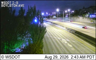 I-5 at MP 167.6: Boylston Ave live camera view