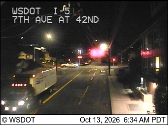 I-5 at MP 169: 7th Ave & 42nd live camera view