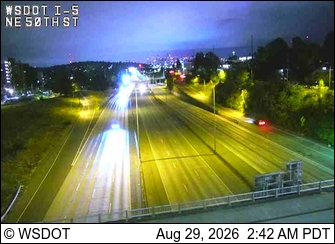 I-5 at MP 169.6: NE 50th St live camera view