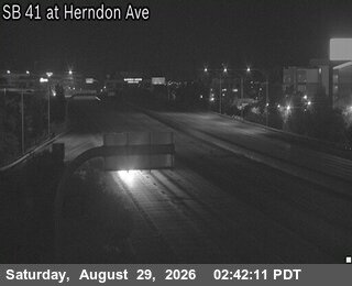 FRE-41-AT HERNDON AVE live camera view