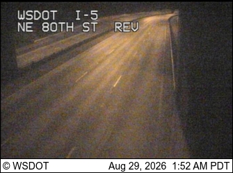 I-5 at MP 171.2: NE 80th St Express Lanes live camera view