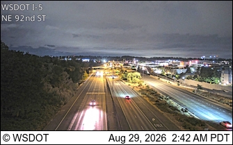 I-5 at MP 171.9: N 92nd St live camera view