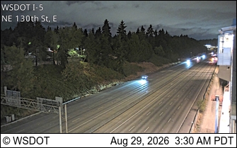 I-5 at MP 173.8: NE 130th St live camera view