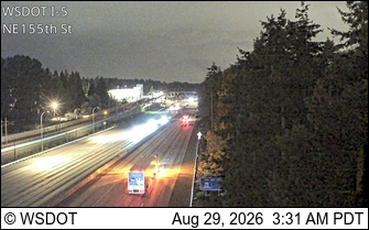 I-5 at MP 175.1: NE 155th St live camera view