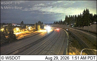 I-5 at MP 175.5: N Metro Base live camera view