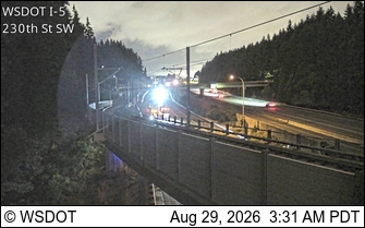I-5 at MP 178.6: 230th St SW live camera view