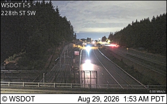 I-5 at MP 178.7: 228th St SW live camera view